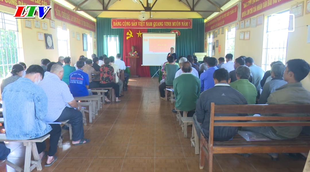 Hội nghị phổ biến giáo dục pháp luật và tuyên truyền vận động đồng bào dân tộc thiểu số tại xã Krông Nô