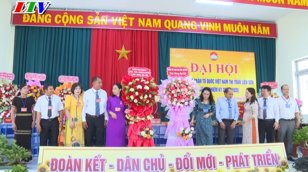 Uỷ ban Mặt trận Tổ quốc Việt Nam thị trấn Liên Sơn tổ chức Đại hội lần thứ XV, nhiệm kỳ 2024 – 2029