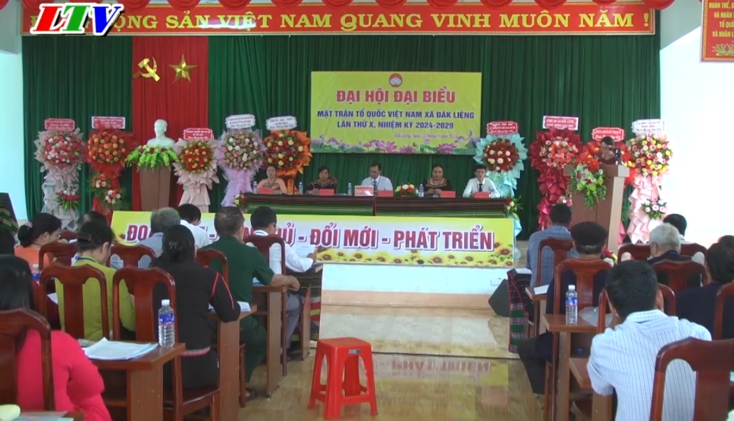 Uỷ ban Mặt trận Tổ quốc Việt Nam xã Đăk Liêng tổ chức Đại hội lần thứ X, nhiệm kỳ 2024 – 2029