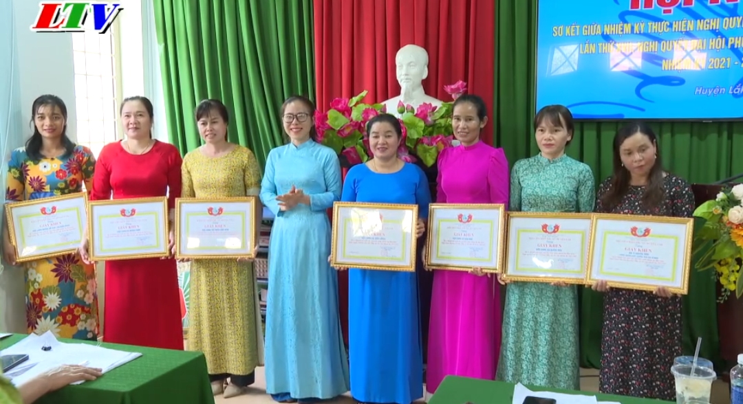 Hội nghị sơ kết giữa nhiệm kỳ thực hiện nghị quyết đại hội phụ nữ huyện Lắk, lần thứ XVI, nhiệm kỳ 2021-2026