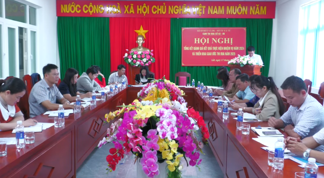 Hội nghị tổng kết đánh giá kết quả thực hiện nhiệm vụ năm 2024 và triển khai giao ước thi đua 2025