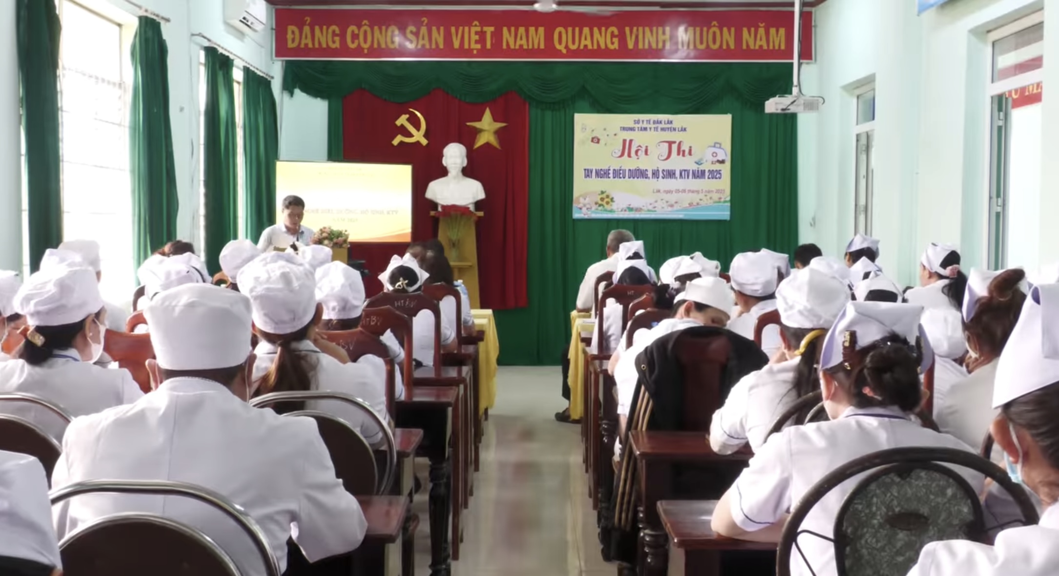 Khai mạc hội thi tay nghề điều dưỡng, hộ sinh, kỹ thuật viên năm 2025