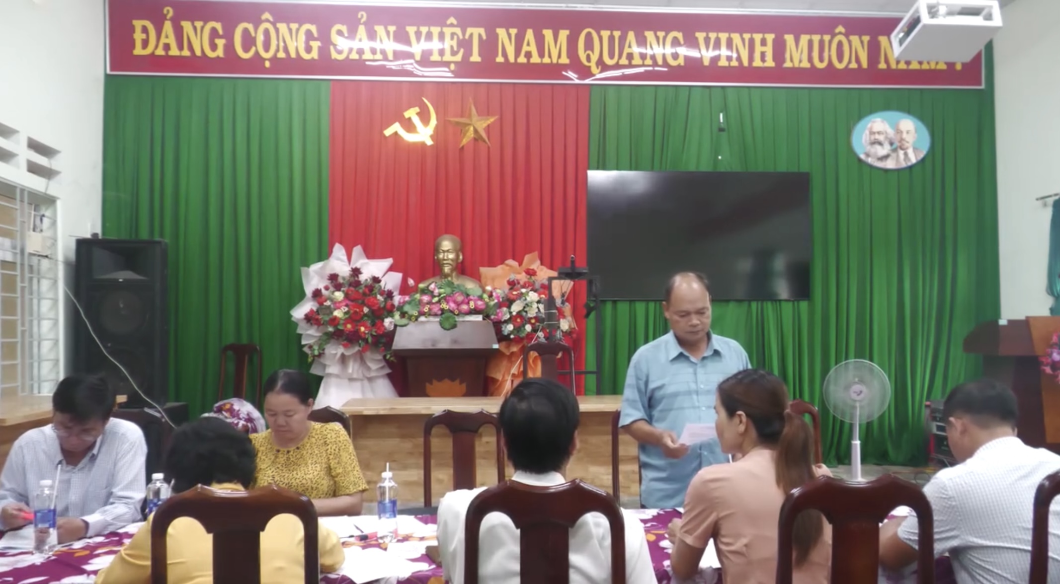 Ban pháp chế Hội đồng Nhân dân huyện giám sát tại xã Buôn Triết