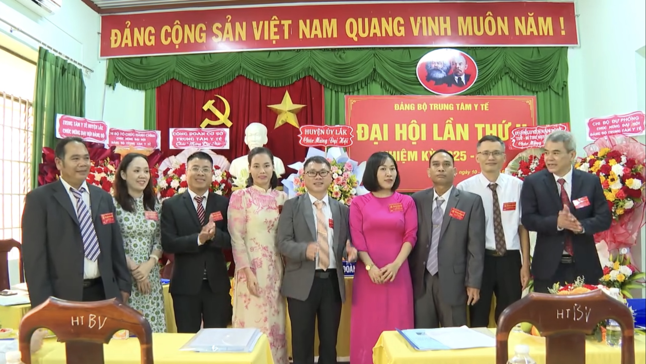Đại hội Đảng bộ Trung tâm Y tế huyện lần thứ II, nhiệm kỳ 2025 – 2030