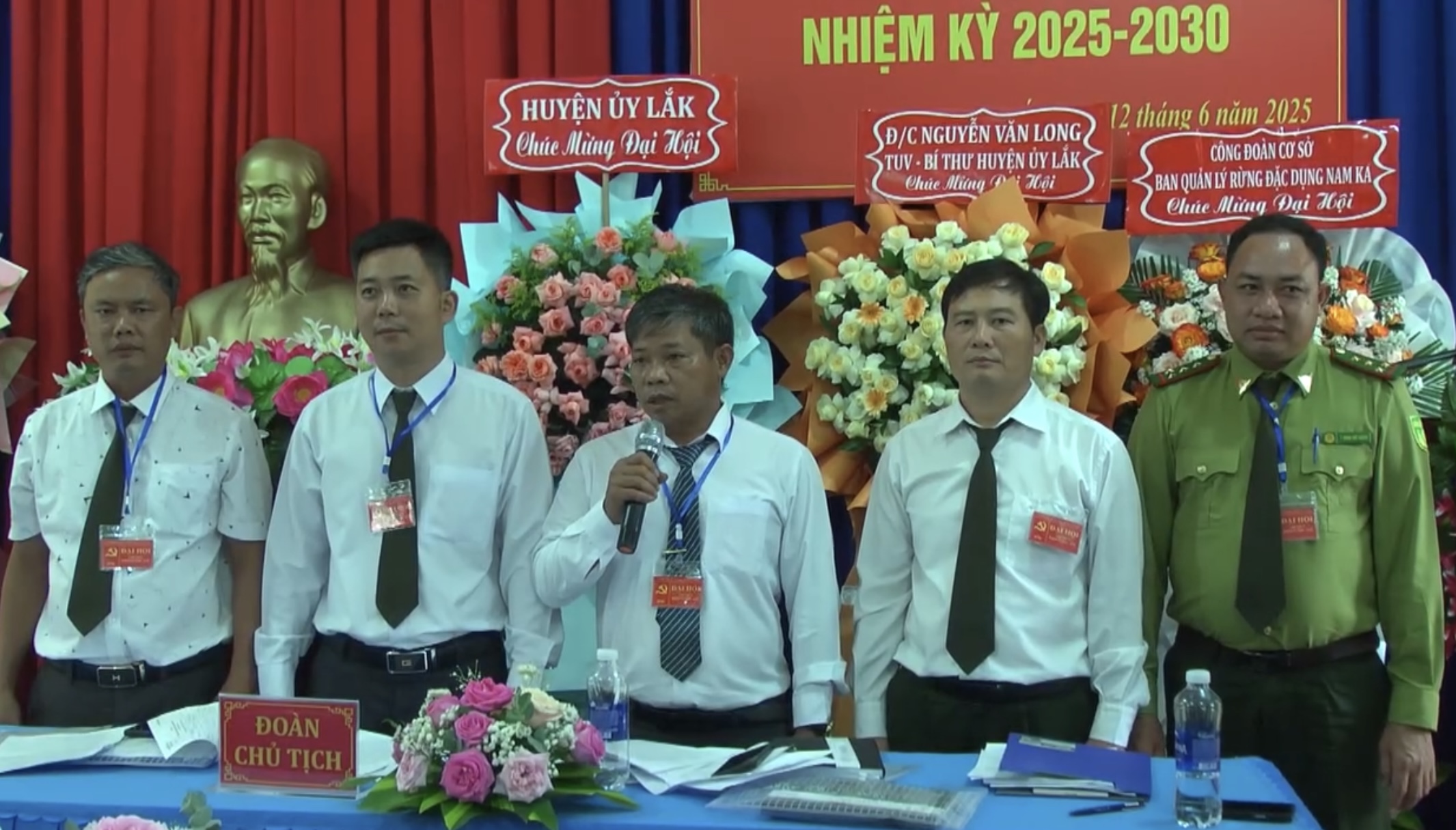 Đại hội Chi bộ Ban Quản lý Rừng đặc dụng Nam Ka lần thứ V, nhiệm kỳ 2025 – 2030