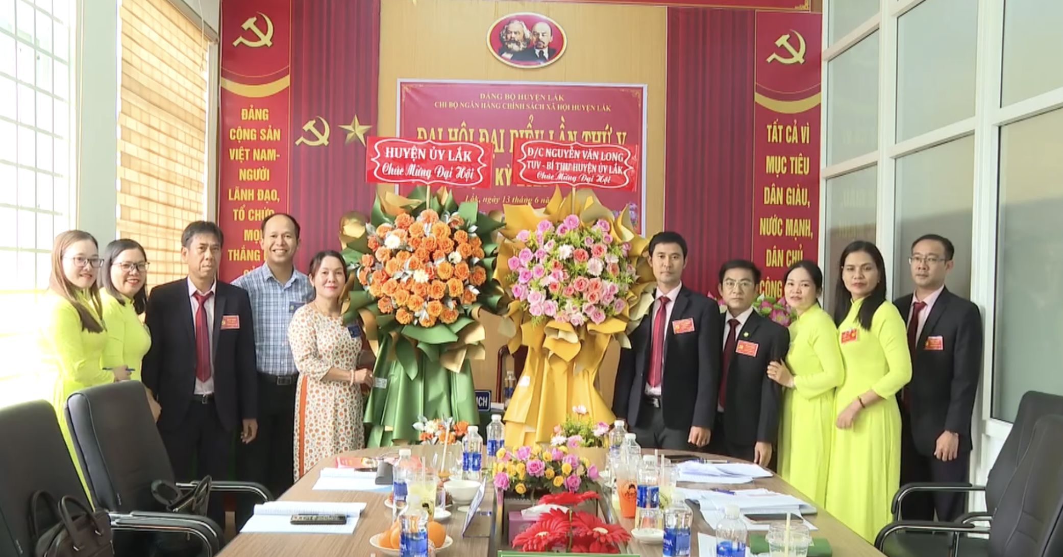 Đại hội Chi bộ Ngân hàng Chính sách xã hội huyện lần thứ V, nhiệm kỳ 2025 – 2030
