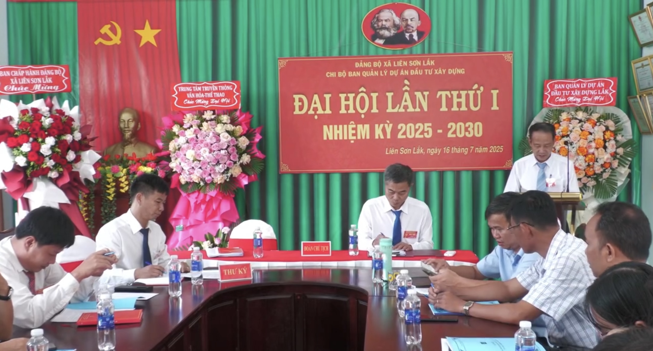 Đại hội Chi bộ Ban Quản lý Dự án Đầu tư xây dựng Lắk lần thứ I, nhiệm kỳ 2025 – 2030