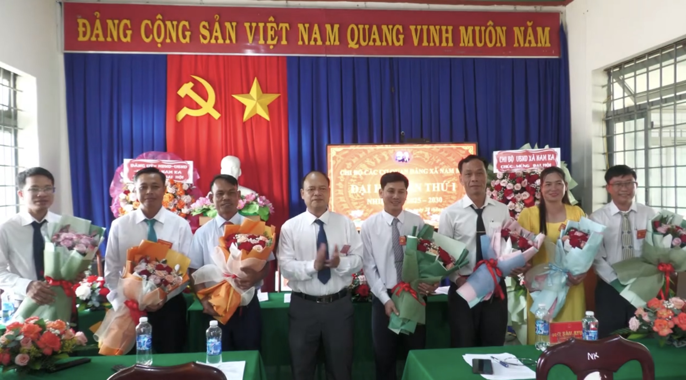 Chi bộ Cơ quan Đảng xã Nam Ka lần thứ I, nhiệm kỳ 2025 – 2030