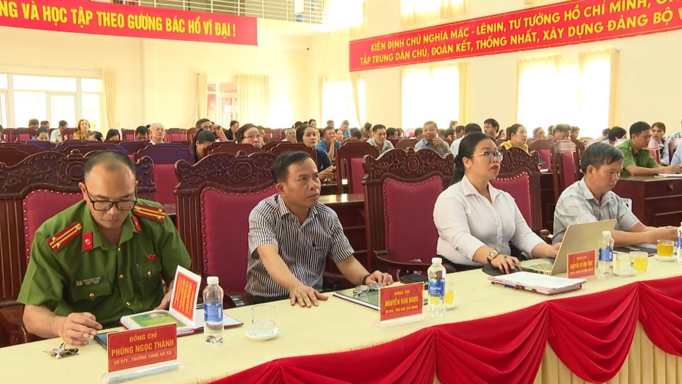 Xã Liên Sơn Lắk dự Hội nghị triển khai công tác bầu cử Quốc hội khóa XVI và HĐND các cấp nhiệm kỳ 2026–2031