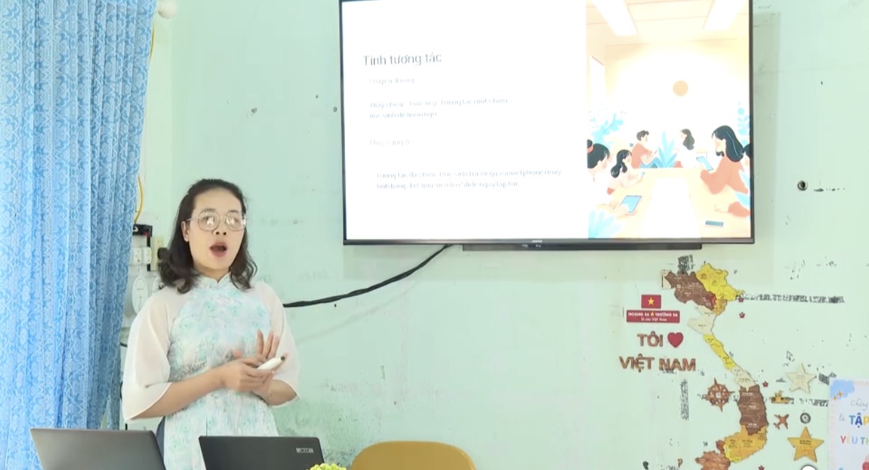 Đảng viên tiên phong trong hành trình chuyển đổi số từ chi bộ trường Tiểu học Lê Hồng Phong